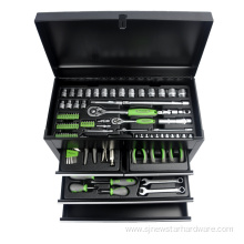 119pcs Tool Set Heavy Duty Metal Box Kit